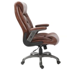 Silla Escritorio JUST HOME COLLECTION Toscana Café - Imagen 3