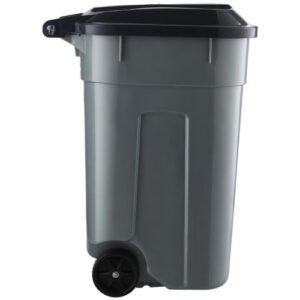 Contenedor de Basura KLEINE WOLKE, Negro, 140L, Basurero - Imagen 3