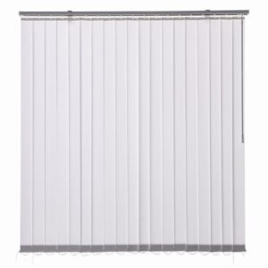 Persiana Vertical JUST HOME COLLECTION PVC Blanca 160x165 cm - Imagen 3