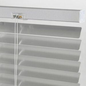 Persiana JUST HOME COLLECTION Aluminio Plateada 120x165 cm - Imagen 3