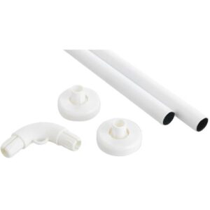 Kit de Barra para Cortina DVP 5 Piezas PVC