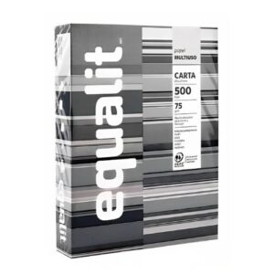 Papel Carta EQUALIT Multifunción 500 Hojas 75gr