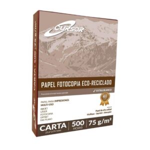 Papel Fotocopia CURSOR Carta 75g 500 Hojas