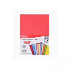 Resma de Papel GENERICO Colores Surtidos 21cm x 297cm - Imagen 3