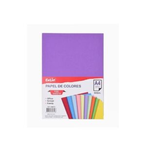 Resma de Papel GENERICO Color Morado Oscuro 21x297cm - Imagen 3