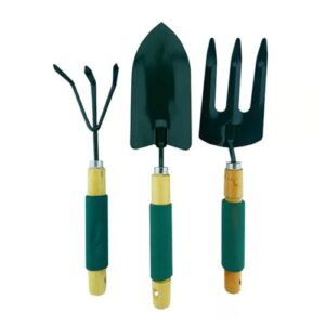 Kit de Herramientas GENERICO Jardinería Huerto 3 Piezas Steeltools - Imagen 3