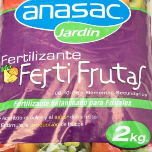 Fertilizante ANASAC para Frutales Fertifrutas 2KG Bolsa. - Imagen 3