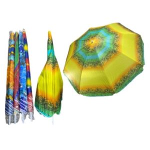 Quitasol GENÉRICO con Filtro UV, medidas 120 cm, Diseños Surtidos, color Multicolor.