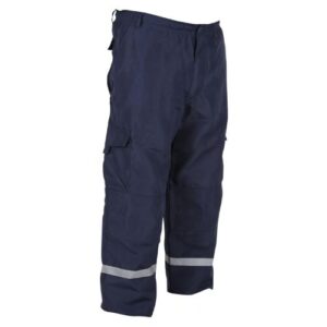 Pantalón de trabajo REDLINE modelo Cargo, color azul. - Imagen 3