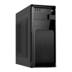 Xtech Gabinete ATX con fuente de 600 Watts, negro