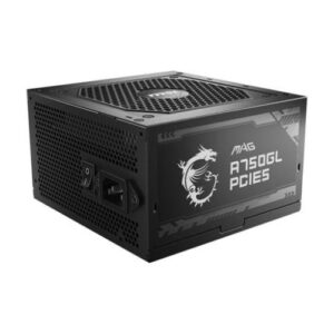 MSI Power Supply MAG A750GL, PCIE5, 80 Plus Gold