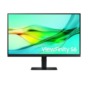 Monitor Samsung  27", QHD, 2560x1440, 100Hz, Plano, IPS, DP HDMI USB-C, VIE S6