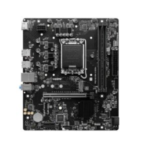 MSI PRO H610M-S, DDR4, Micro ATX, LGA1700 Socket - Imagen 1