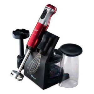 Batidora Oster 5103R – 550 W, con Recipiente, Color Rojo