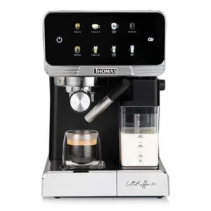 Cafetera Thomas LateKaffee 20 TH-165DEL – 1.8 L, 1350 W, Hidropresión con Vaporizador