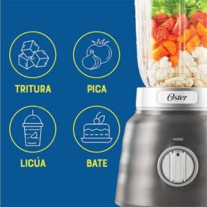 Licuadora Oster Osterizer Max – 1500W, 1.75 L, Vaso de Vidrio - Imagen 3