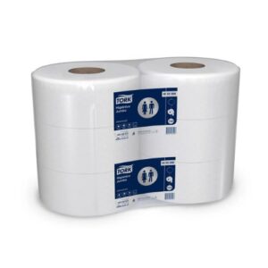 Papel Higiénico Jumbo Hoja Simple 600 m – Tork Advanced (6 Rollos)