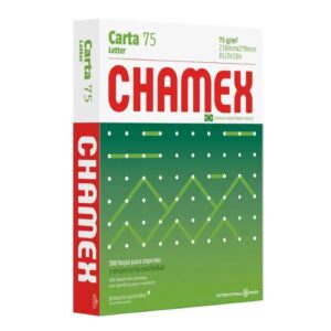 Papel Fotocopia Carta 75 g – Chamex (500 Hojas)