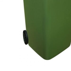 Basurero Plástico con Tapa y Ruedas Plastic Omnium – 120 L - Imagen 3
