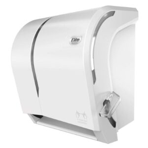 Dispensador de Toalla de Papel con Palanca Elite Professional – Blanco