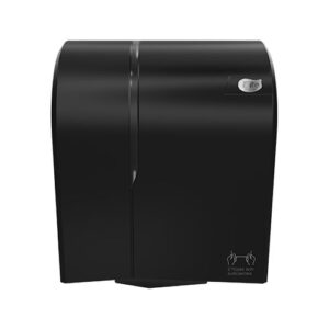 Dispensador de Toalla de Papel Autocorte Manual Elite Professional – Negro
