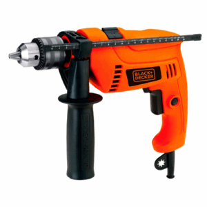 Taladro Percutor BLACK+DECKER 1/2" 550W 2800RPM Con Llave y Empuñadura Lateral