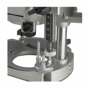 Rebajador de Base Ajustable DEWALT 2300W Incluye Guía Paralela con Ajuste Fino, Adaptador para Extracción de Aserrín, Llave 22mm y Pinza 12mm (1/2") - Imagen 3