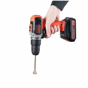 Taladro Percutor Inalámbrico BLACK+DECKER 3/8" 20V Ion Litio HP14 Con Batería - Imagen 3