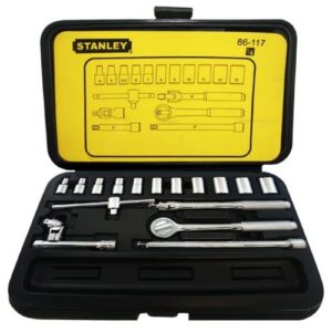 Juego Dados STANLEY M1/4" 18 Piezas