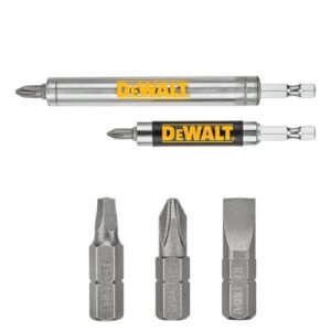 Set Guías Magnética + Puntas Dewalt 5 Piezas