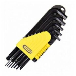 Juego Llaves Hex Largas SAE STANLEY 12 Piezas