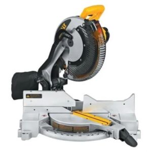 Sierra Ingletadora DEWALT 12" 1600W Incluye Llave, Disco 12", Bolsa y Kit de Extensión