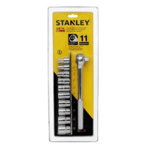 Juego Dados STANLEY M1/2" 11 Piezas (3/8"-15/16")
