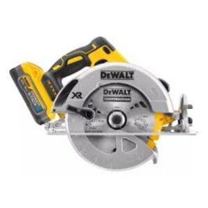 Sierra Circular DEWALT 20V MAX Brushless 7-1/4" Con 2 Baterías Powerstack 5Ah + Cargador + Bolso