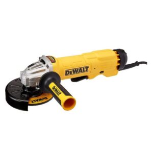Esmeril Angular DEWALT 4-1/2" 1500W Hombre Muerto Incluye Llave, Guarda y Disco de Corte