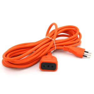 Alargador Eléctrico Simple MACROTEL Naranjo 10 Metros