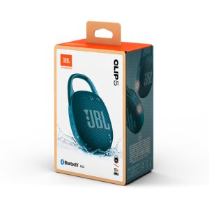 JBL Clip 5 - Altavoz - para uso portátil - inalámbrico - Bluetooth - controlado por aplicación - 7 vatios - azul - Imagen 11