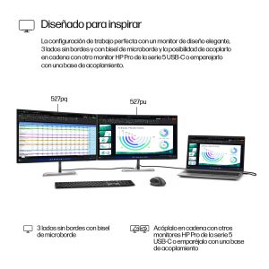 Monitor QHD de la serie HP 5 Pro de 27  527pq - Imagen 7