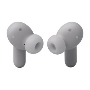 JBL LIVE Beam 3 - Auriculares inalámbricos con micro - en oreja - Bluetooth - cancelación de sonido activo - plata - Imagen 4