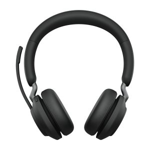 Jabra Evolve2 65 MS Stereo - Auricular - en oreja - Bluetooth - inalámbrico - USB-A - aislamiento de ruido - negro - Certificado para Equipos de Microsoft