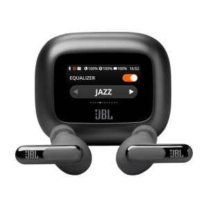 JBL LIVE Beam 3 - Auriculares inalámbricos con micro - en oreja - Bluetooth - cancelación de sonido activo - negro - Imagen 2