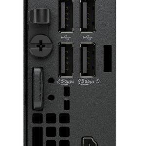 Dell Pro Micro - Ultra small form factor - Intel Core i7 I7-14700T / 3.7 GHz - DDR5 SDRAM - 512 GB Hard Drive Capacity - Integrated Intel graphics - Windows 11 Pro 64-bit Edition - Spanish (Latin American) - Teclado y Mouse USB - Imagen 5